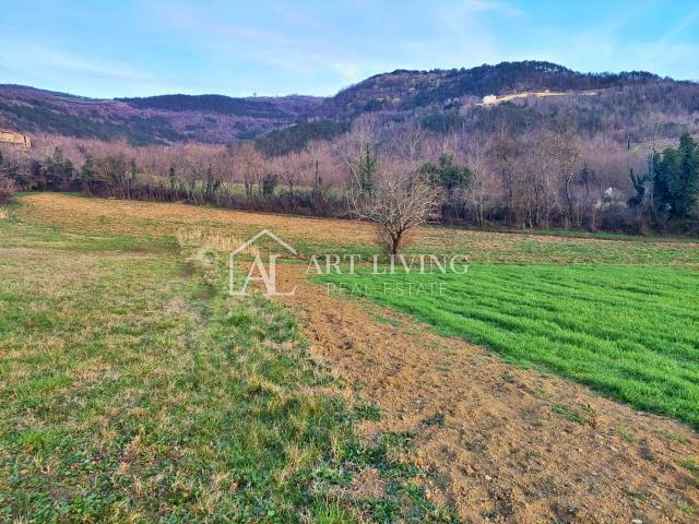 Motovun-Umgebung, Wertvolles Bauland mit Blick auf Motovun