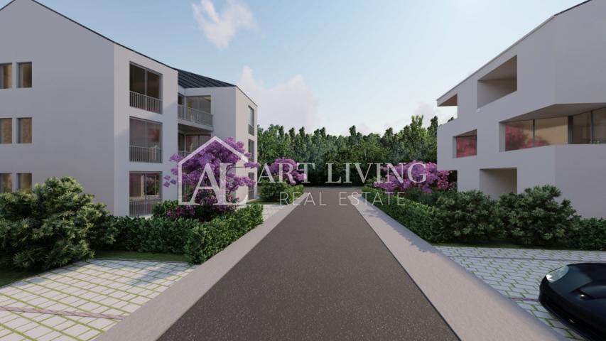 Umag, surroundings - new construction, spacious apartment 80.24 m2, 300 m from the sea