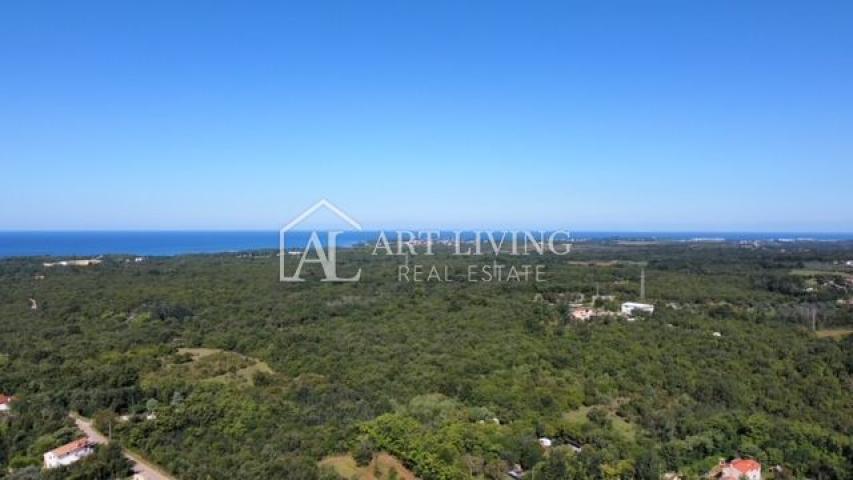 Umag-surroundings, building plot 3 km from the city of Umag