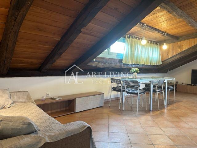 Istria, Poreč, surroundings - two-room apartment in the attic with use of a private pool