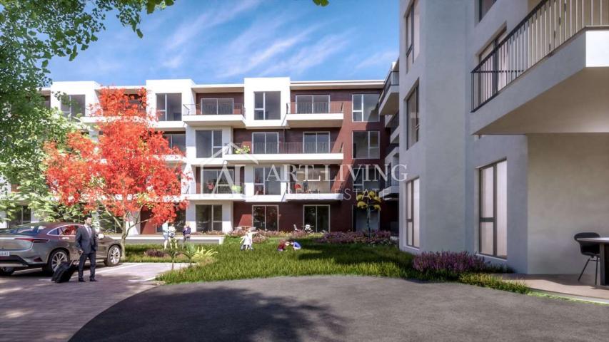 Istria, Umag - attractive one-bedroom apartment on the ground floor in a great location