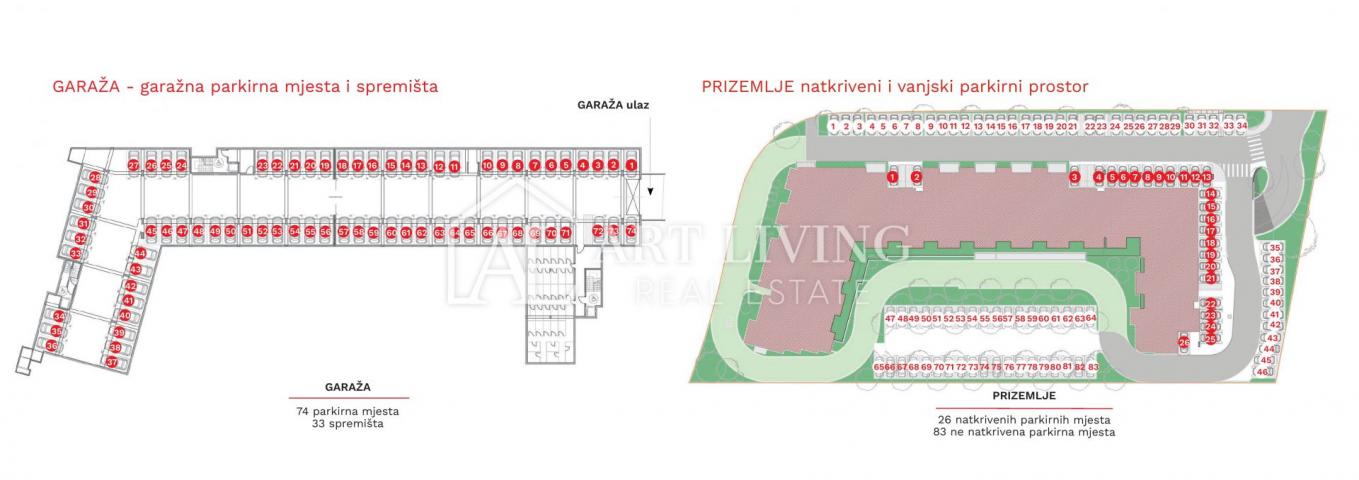 Istrien, Umag - attraktive Wohnung in einem neuen Gebäude an der Spitze!!! Standort