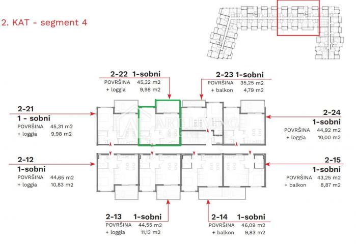 Istrien, Umag – charmante Wohnung im zweiten Stock – NEU GEBAUT