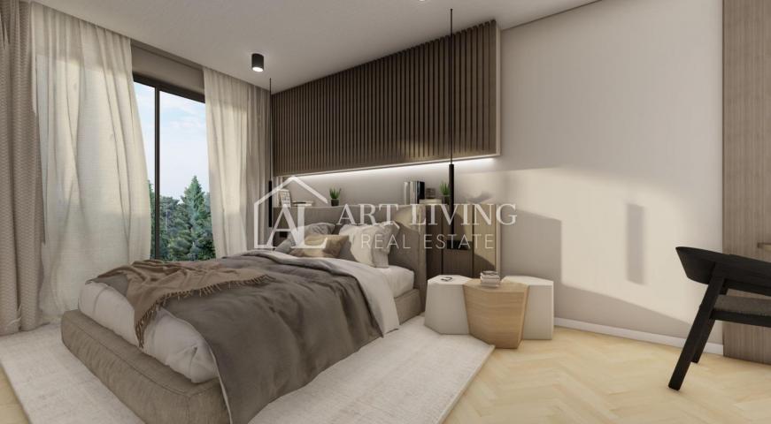 Istria, Poreč, surroundings - luxurious two-story apartment with sea view