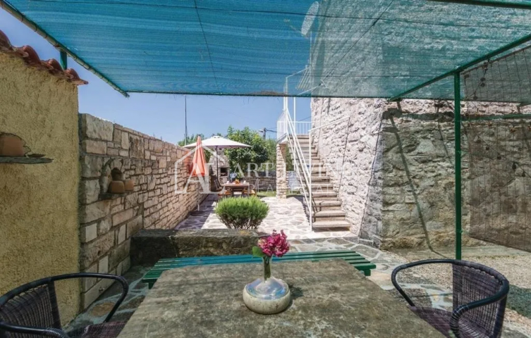 Istria, Umag, surroundings - stone house in a TOP location 50 meters from the sea