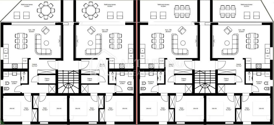 Istrien, Poreč, Umgebung - moderne Wohnung im 1. STOCK in einem Neubau