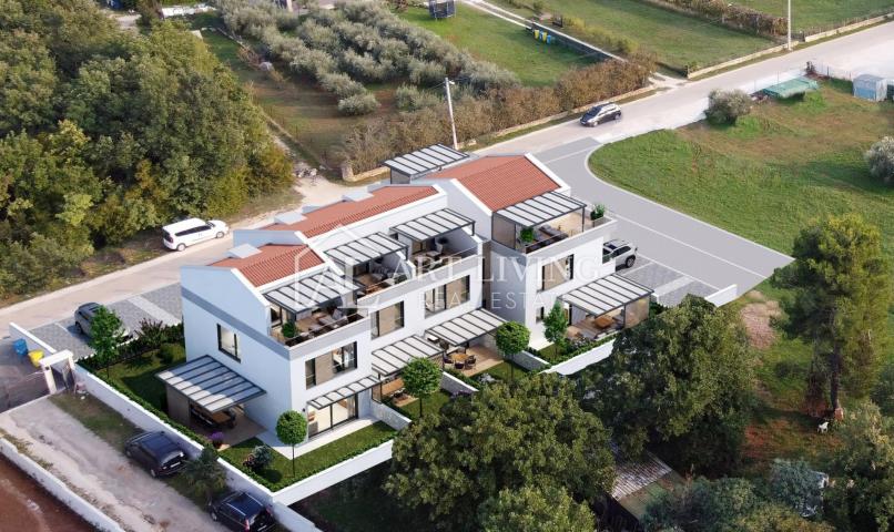 Istria, Poreč - modern terraced house on TOP!! location - NEW BUILDING!