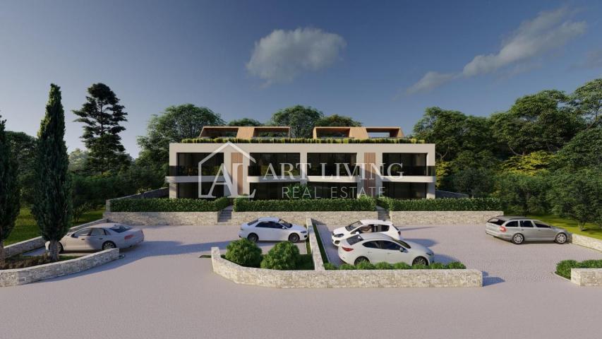 Istria, Poreč, surroundings - modern attractive apartment with roof terrace - NEW BUILDING