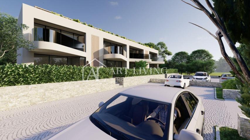 Istria, Poreč, surroundings - modern attractive apartment with roof terrace - NEW BUILDING