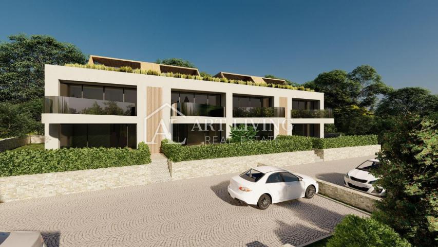 Istria, Poreč, surroundings - modern attractive apartment with roof terrace - NEW BUILDING