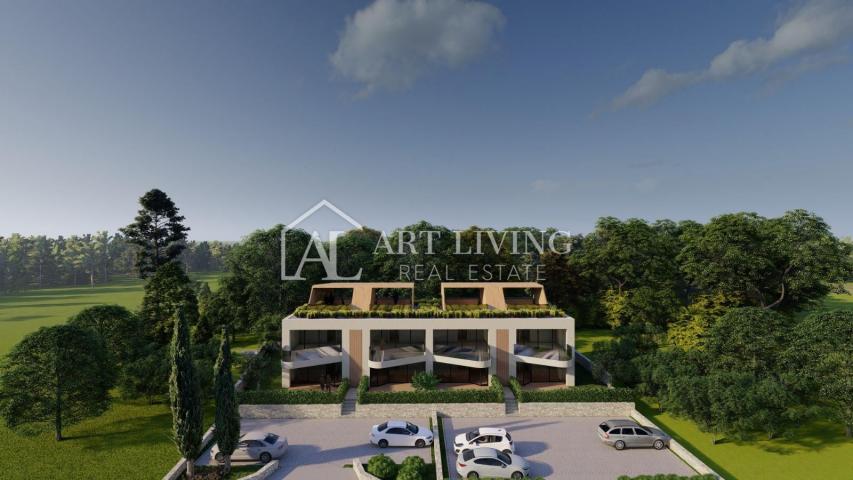 Istria, Poreč, surroundings - modern attractive apartment with roof terrace - NEW BUILDING