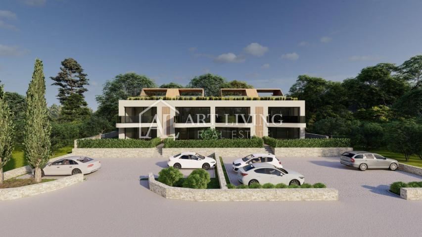 Istria, Poreč, surroundings - modern attractive apartment with roof terrace - NEW BUILDING