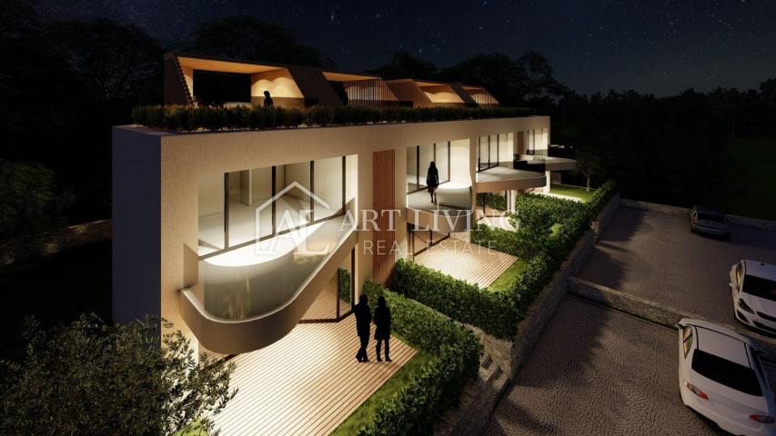 Istria, Poreč, surroundings - modern attractive apartment with roof terrace - NEW BUILDING