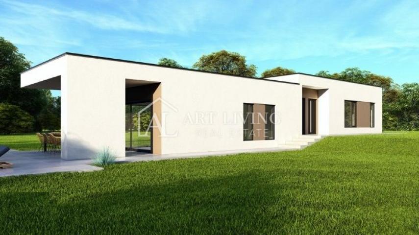 Istria, Svetvinčenat - modern villa with pool in a quiet location in the center of Istria