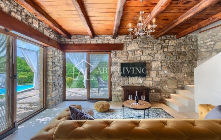 Istria, Buzet - charming rustic villa in the heart of Istria