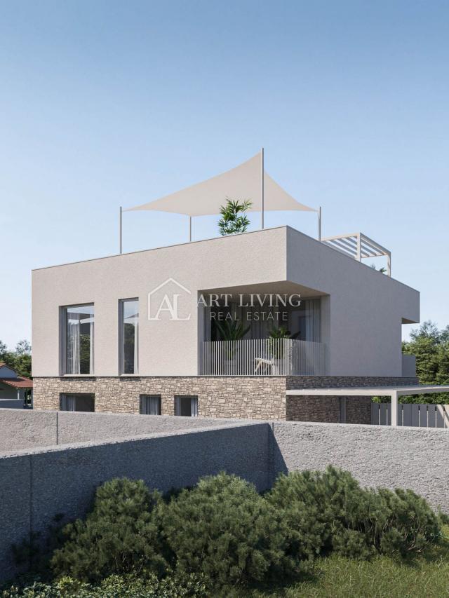 ISTRIEN, NOVIGRAD - UMGEBUNG - Luxuriöses Apartment mit großzügiger Dachterrasse, nur 300 m vom Meer