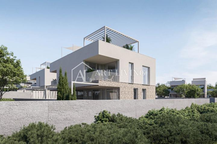 ISTRIEN, NOVIGRAD - UMGEBUNG - Luxuriöses Apartment mit großzügiger Dachterrasse, nur 300 m vom Meer