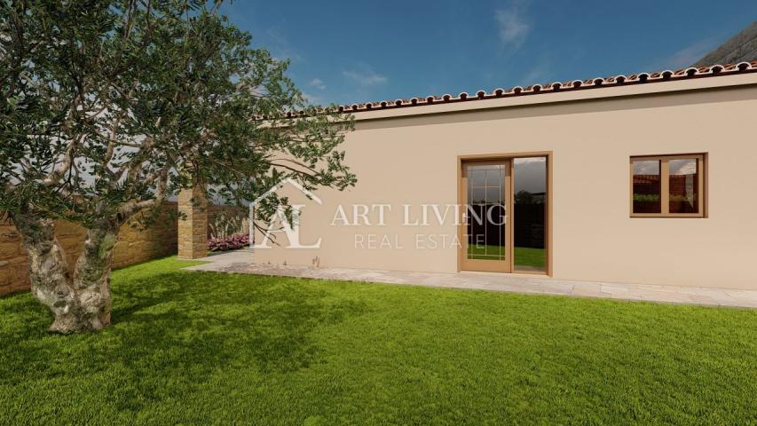 Istria, Novigrad, surroundings - modern semi-detached house with swimming pool in a quiet location