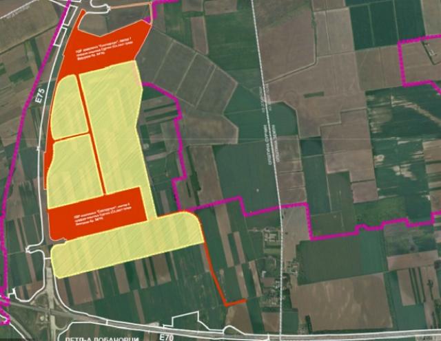 ZEMUN DOBANOVACKA PETLJA 10000m2 , 600000e