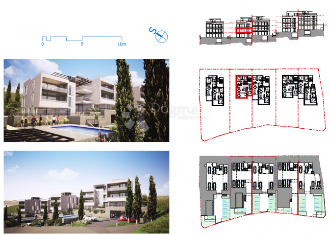 THREE-BEDROOM APARTMENT ON THE FIRST FLOOR OF A NEW CONSTRUCTION, R4-P