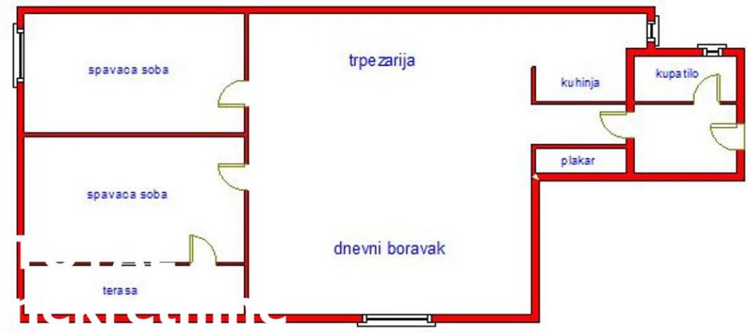 3 Trosoban stan NOVI SAD, 175100€