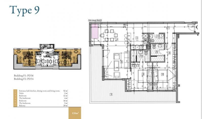 Huge complex of apartments by the sea, Kotor, Dobrota