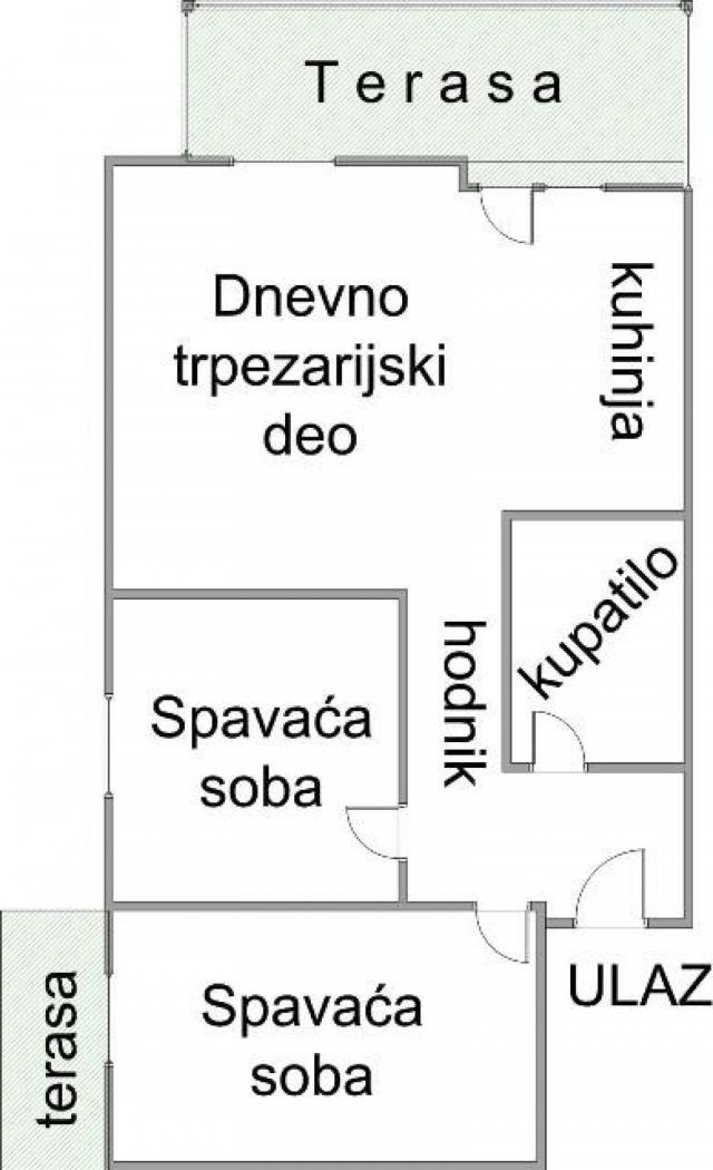 Luksuzna novogradnja na Ledinama kod crkve