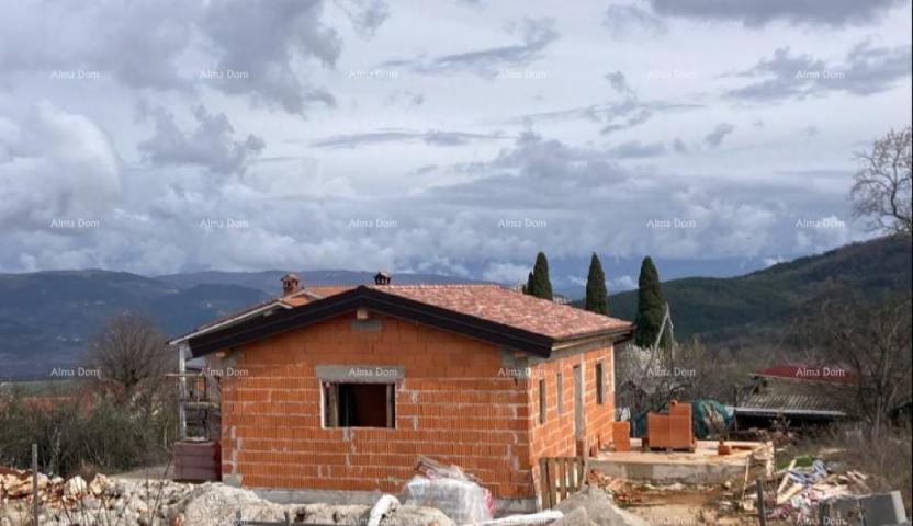 House House under construction for sale, central Istria, near Motovun