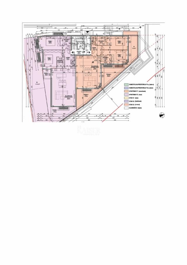 Wohnung Opatija, 124,49m2