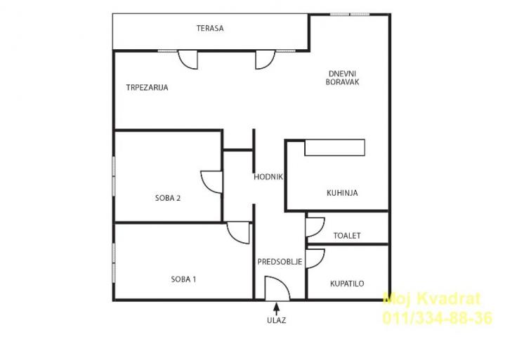 Palilula, Višnjička banja - Stojana Stoleta Aranđelovića, 91m2