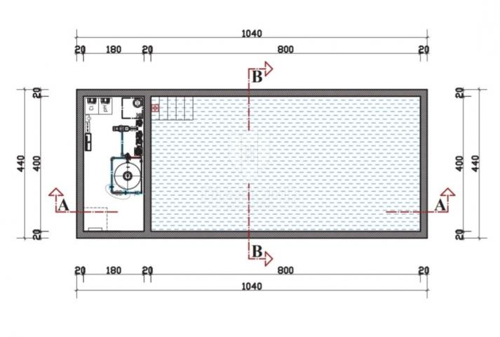 Umag, Umgebung! Grundstück mit Projekt- und Baugenehmigung!