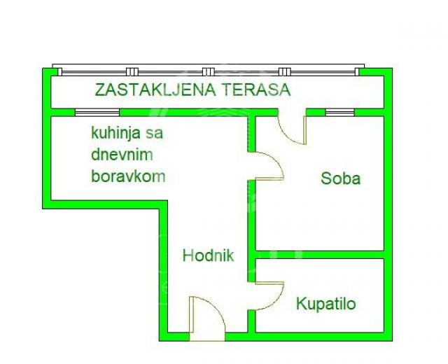 PRODAJA JEDNOSOBNOG  STANA, TELEP 35m2 -70000 eura ID#5295