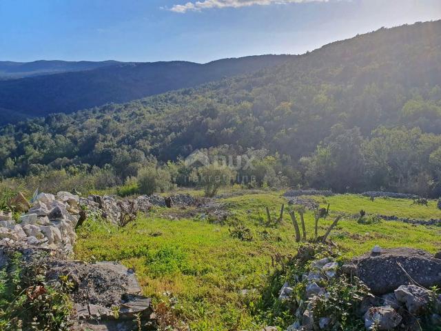 ISTRIEN, RABAC - Einzigartiges Baugrundstück mit Panoramablick auf das Meer