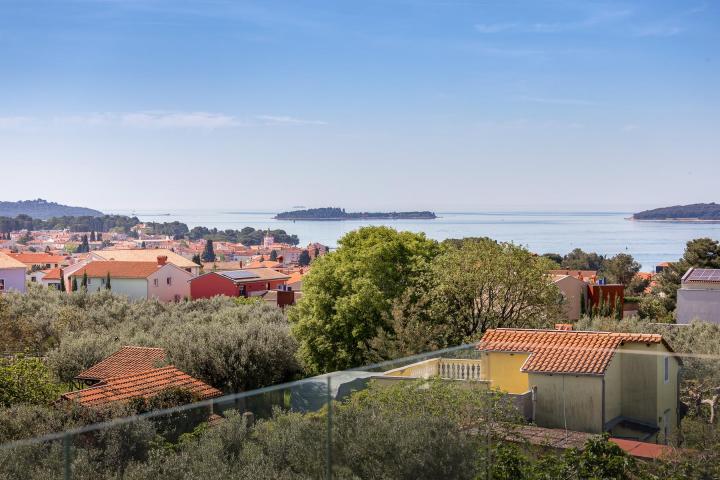 Istra, Fažana elegantna samostojeća vila s pogledom na Brijune 