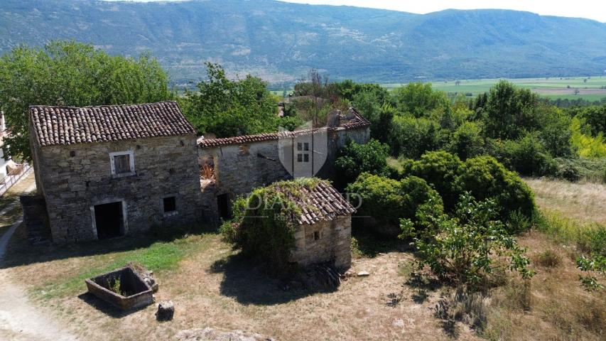 Eastern Istria, autochthonous house for adaptation with a project