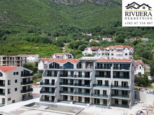 Newly built apartments with sea view Baosici Herceg Novi