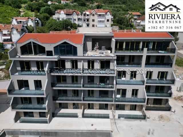 Newly built apartments with sea view Baosici Herceg Novi