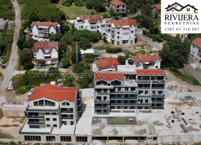 Newly built apartments with sea view Baosici Herceg Novi