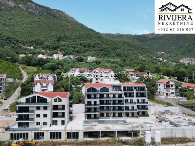 Newly built apartments with sea view Baosici Herceg Novi