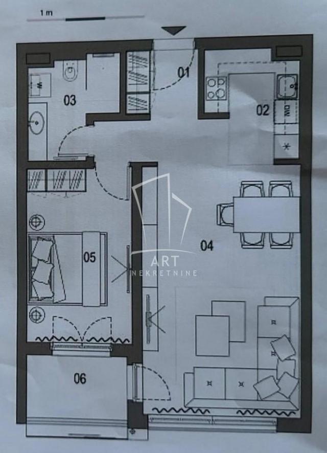 Airport garden, Đorđa Stanojevića, 56m2 ID#8539