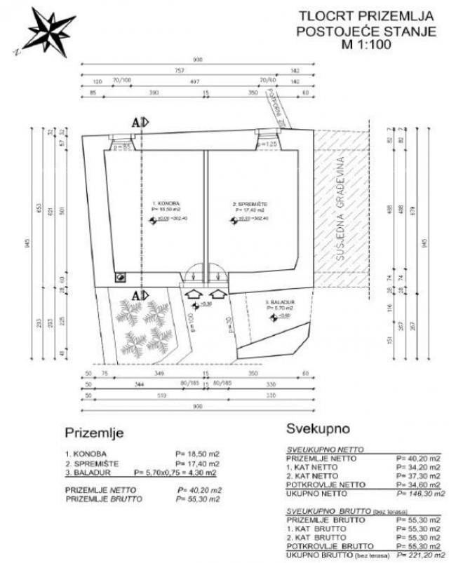 Kuća Prodaja kuće  za renovaciju, Labin