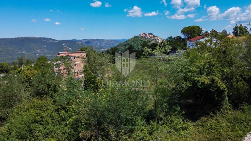 Land with a view of Motovun!