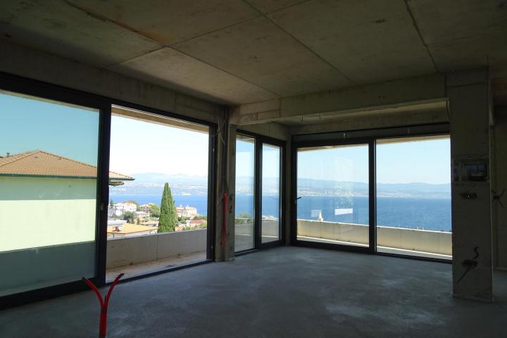 Lovran, novogradnja, penthouse NKP 204, 78m2, panoramski pogled