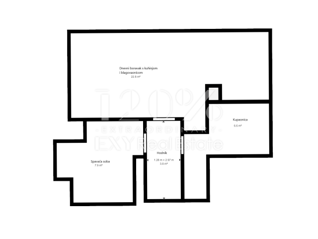 PRODAJA: Zagreb, Medveščak - Stan 41 m², 1S+DB