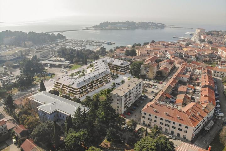 Poreč, La Mula, luksuzan dvosoban stan NKP 62 m2 NOVOGRADNJA