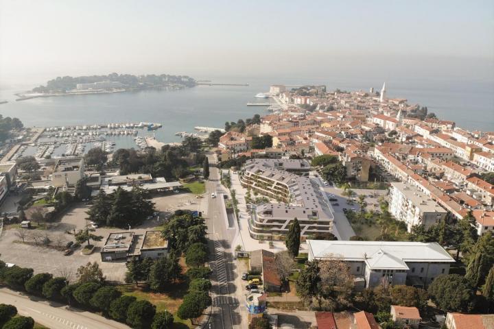 Poreč, La Mula, luksuzan trosoban dvoetažni Penthouse NKP 90 m2 NOVOGRADNJA