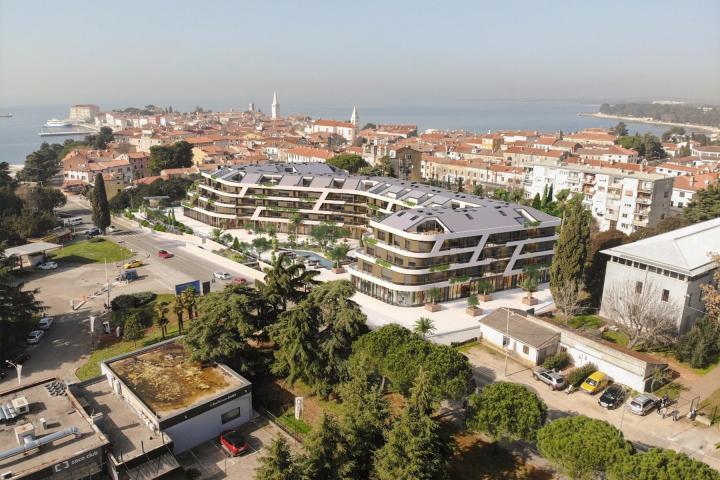 Poreč, La Mula, luksuzan trosoban dvoetažni Penthouse NKP 117 m2 NOVOGRADNJA