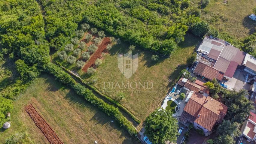 Poreč.Tar-Vabriga, schönes Land am Rande des Dorfes