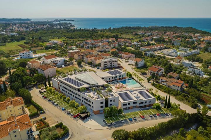 Istra, Poreč, Veli Maj, luksuzan dvosoban stan NKP 47 m2 NOVOGRADNJA