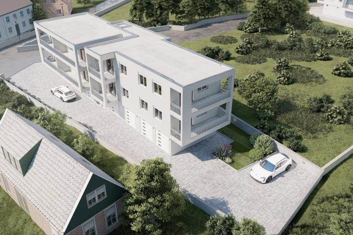 Zadar, Bokanjac, jednosoban stan u novogradnji NKP 37, 26 m2